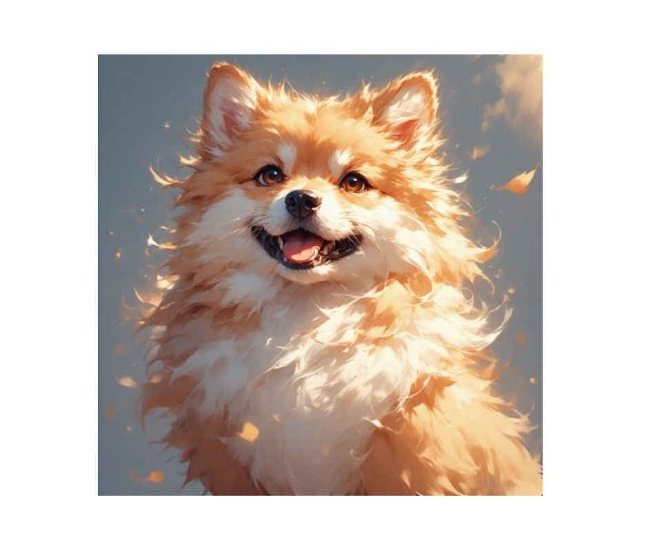 chien excité