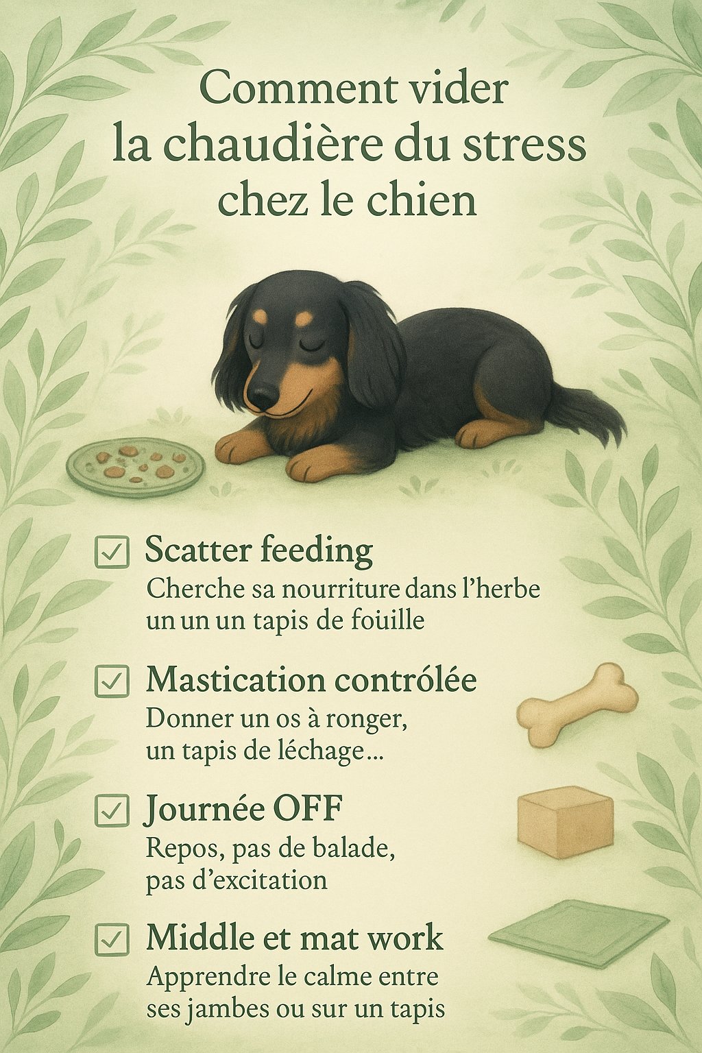 fiche vider chaudiere stress du chien